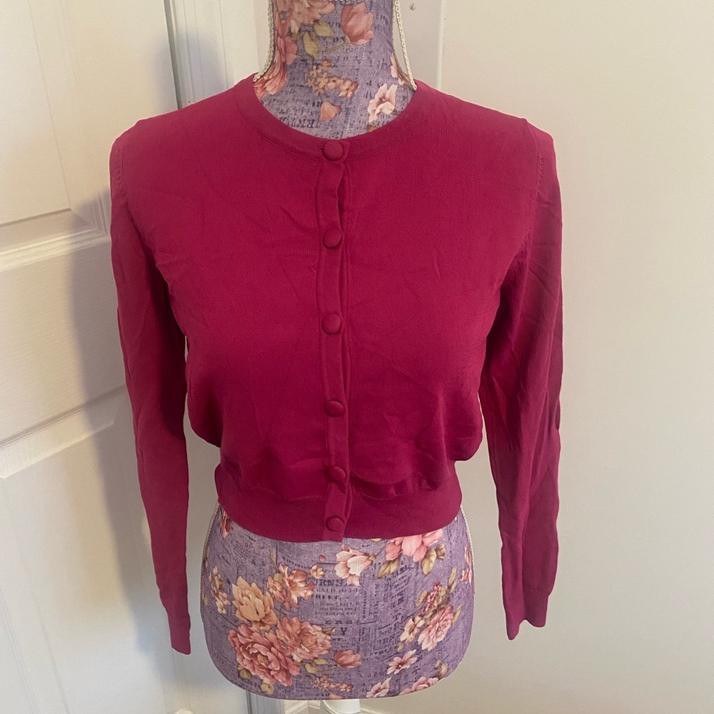 Azelea pink dress sweater small